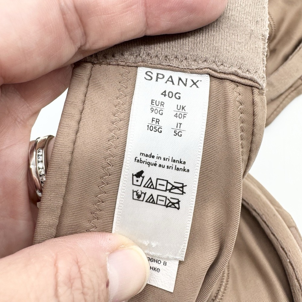 SPANX Low Profile‎ Minimizer Bra In Cafe Au Lait Size 40G - Picture 11 of 13
